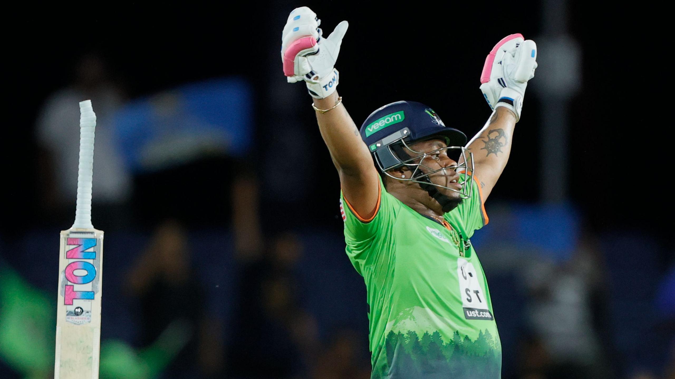 Unbelievable: Hetmyer Smashes 239 with 22 Sixes in USA T20 League – Records Obliterated!